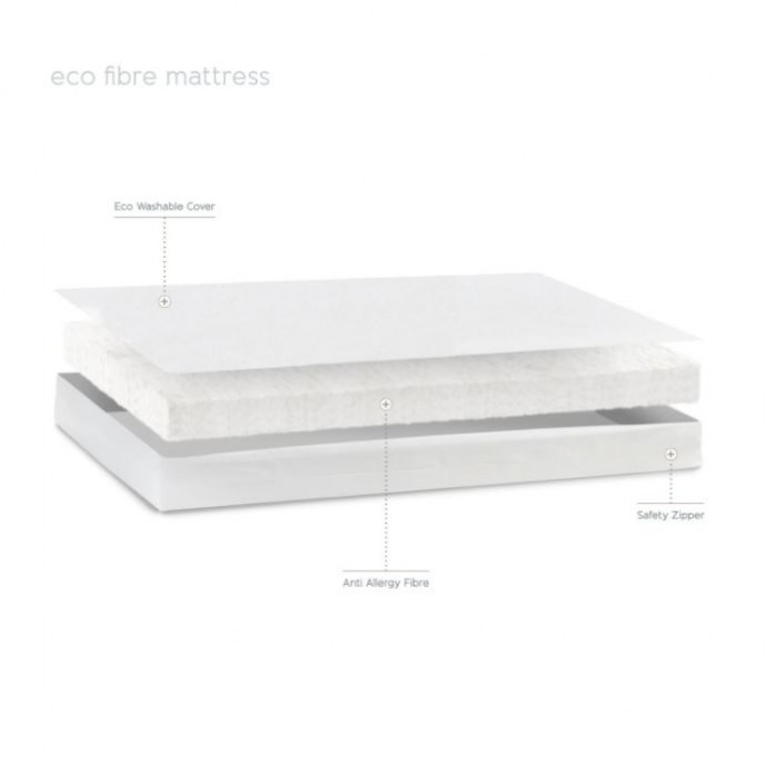 Baby Elegance Folding Travel Cot Mattress Folding 69x99cms