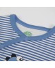 Babygrow Organic Cotton Stripe Dino 1m