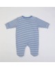 Babygrow Organic Cotton Stripe Dino 1m