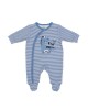 Babygrow Organic Cotton Stripe Dino 1m