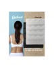 Carriwell Nursing Bra Extenders White/Black 4pk