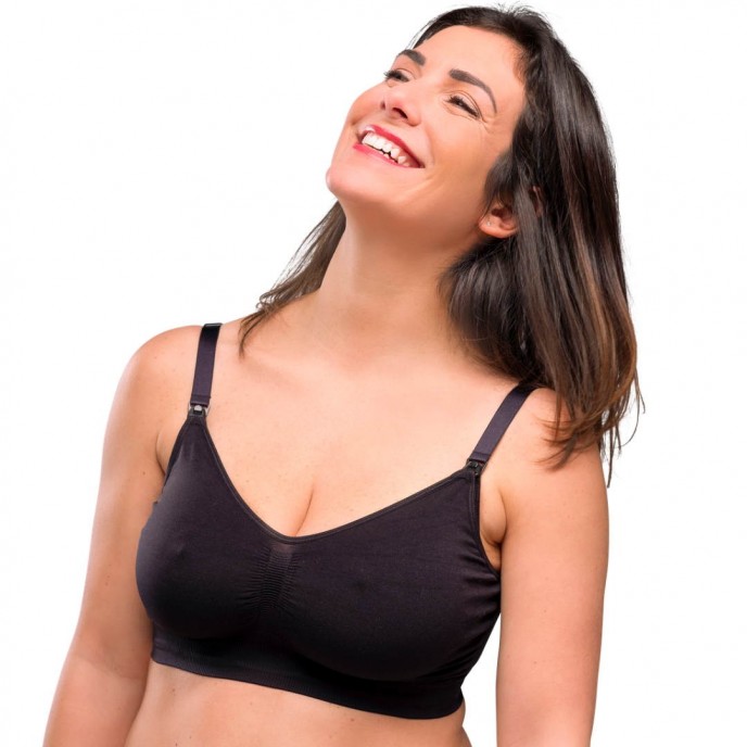 Carriwell Nursing Bra Original Black Small