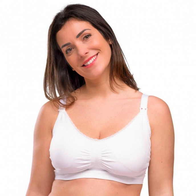 Carriwell Nursing Bra Padded with Carri-Gel White X-Large