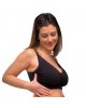 Carriwell Nursing Bra Padded with Carri-Gel Black X-Large