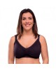 Carriwell Nursing Bra Padded with Carri-Gel Black X-Large