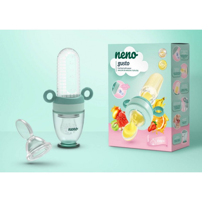 Neno Silicone Food Feeder and Spoon Gusto