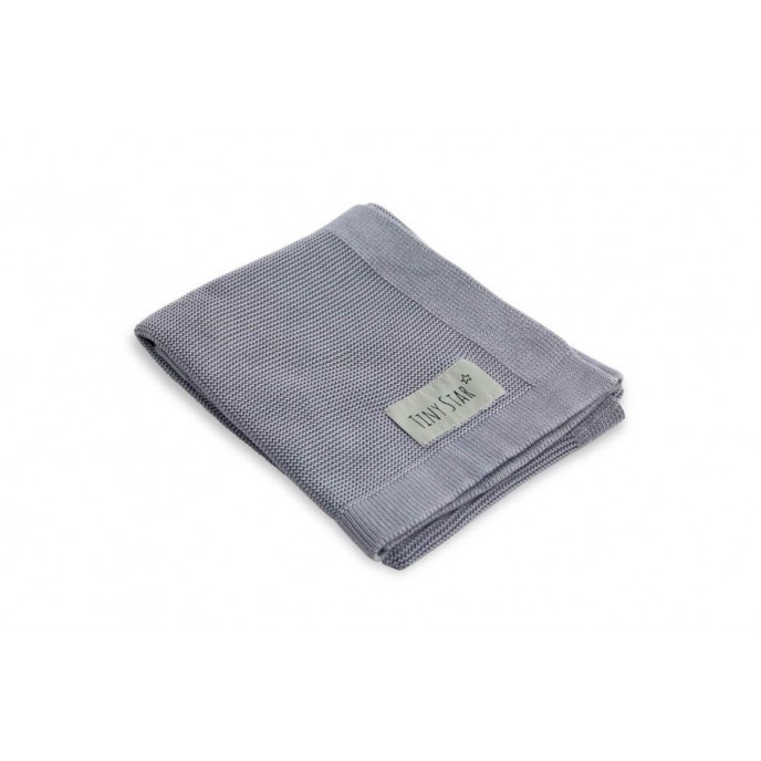 Tiny Star Bamboo Blanket Grey