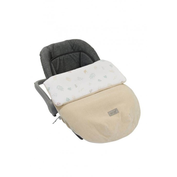 Tiny Star Carseat Footcover Harmony Ivory