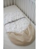 Tiny Star Carseat Footcover Harmony Ivory