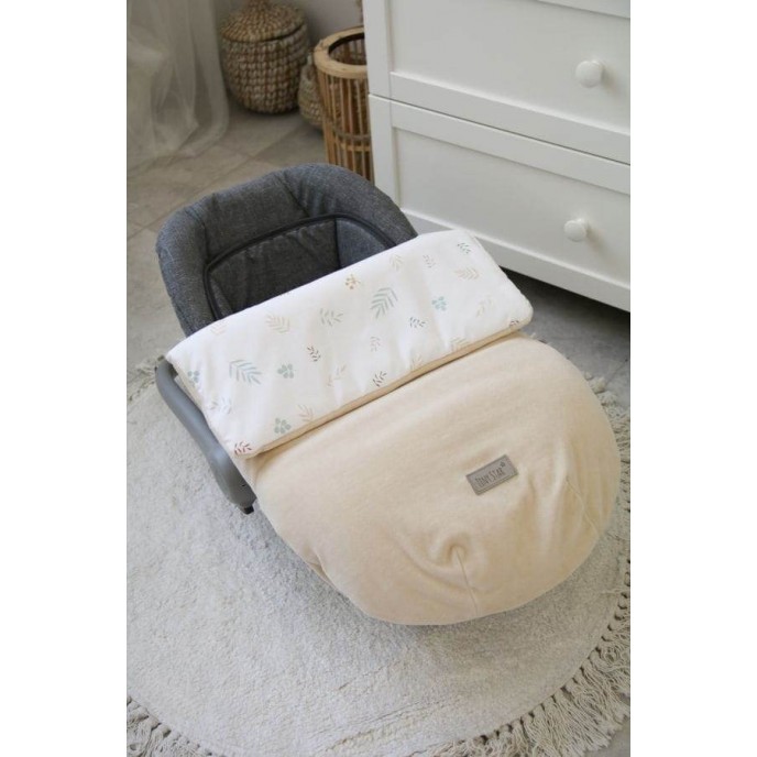 Tiny Star Carseat Footcover Harmony Ivory