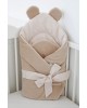 Tiny Star Babyhorn Swaddle Blanket Dots Beige