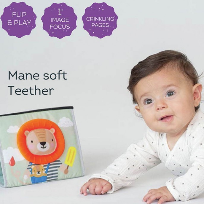 Taf Toys Tummy Time Book Savannah