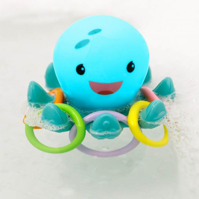 Infantino Light Up Octopus Ring Catcher