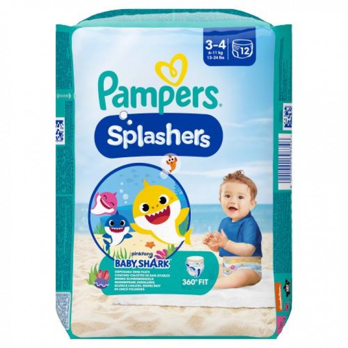 Pampers Splashers Midi (size 3) x12