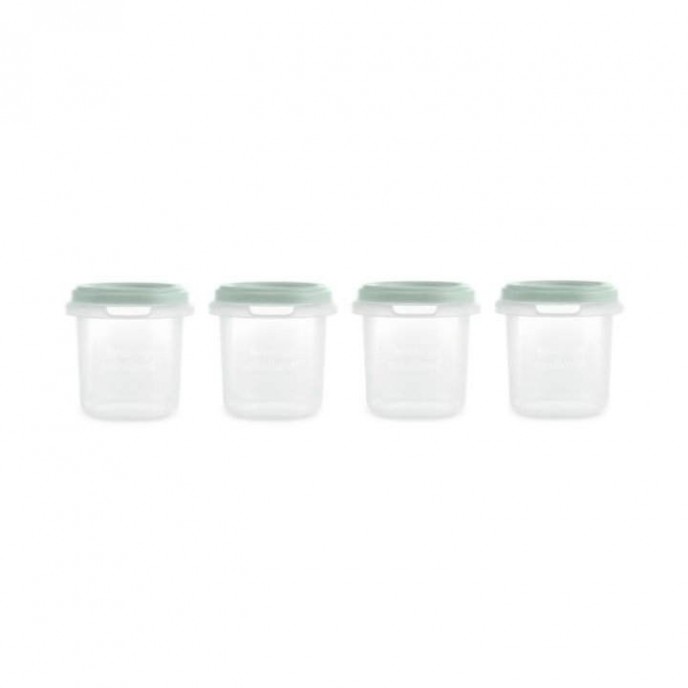 Miniland Storage Pots 4pc Mint