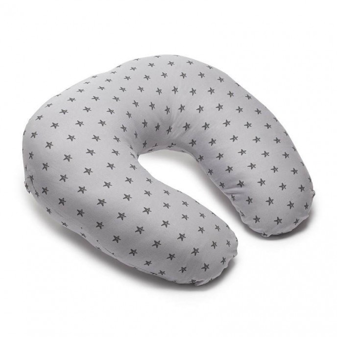 Interbaby Feeding Pillow Star Grey