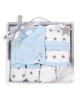 Interbaby Gift Set 5pc Love You Blue