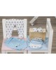 Interbaby Gift Set 5pc Love You Blue