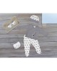 Interbaby Gift Set 5pc Love You Grey