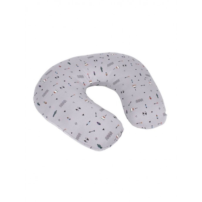 Interbaby Feeding Pillow Indian Grey