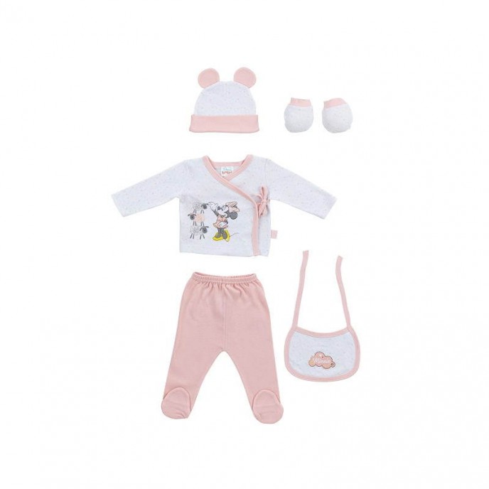 Interbaby Gift Set 5pc Minnie Pink Sheep