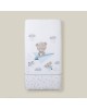 Interbaby Bedding Set Paper Plane Blue