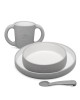 Interbaby Tableware 4pc Set Gray