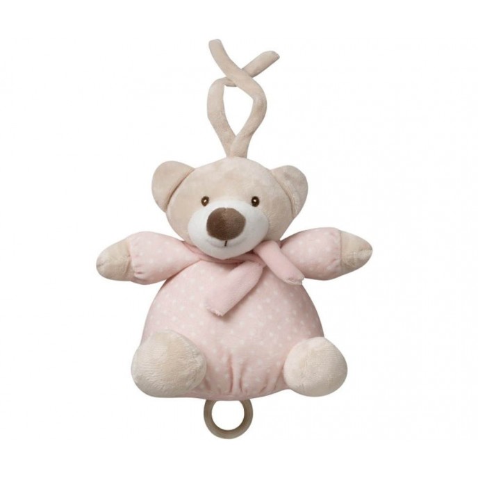 Interbaby Musical Plush Bear Pink