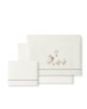 Interbaby Cotbed Sheets Set Cotton Giraffe Beige