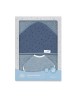 Interbaby Hooded Towel Muslin Dark Blue