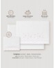 Interbaby Cot Sheets Set Cotton Luna Beige