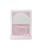 Interbaby Hooded Towel Moon Stars Pink