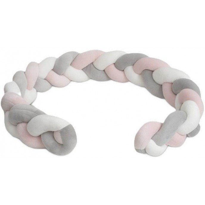 Interbaby Bumper Braid 1.5m Pink