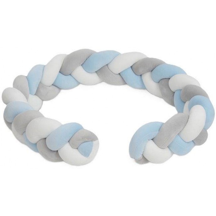 Interbaby Bumper Braid 1.5m Blue