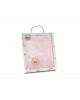 Interbaby Fleece Blanket Moon Stars Pink