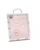 Interbaby Fleece Blanket Bunny Pink