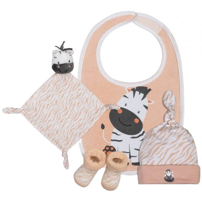 Interbaby Gift Set Zebra Pink