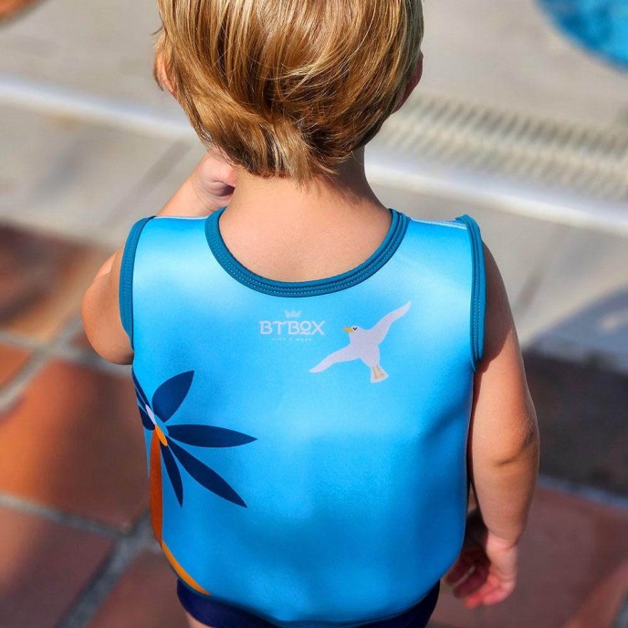 Btbox Swim Vest Extra-Small (11-15kg) Palm Beach