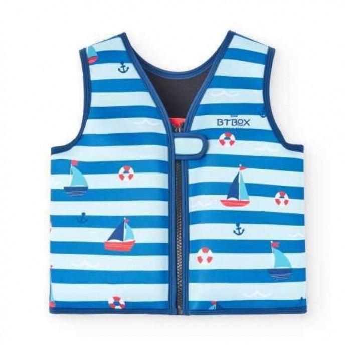 Btbox Swim Vest Small (15-19kg) Sailor