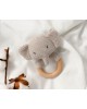 Kiokids Rattle Elephant Grey