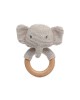 Kiokids Rattle Elephant Grey