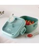 Kiokids Lunch Box and Spoon Sage