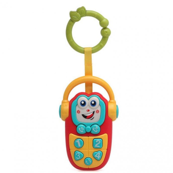 Kiokids Clip On Activity Toy Phone