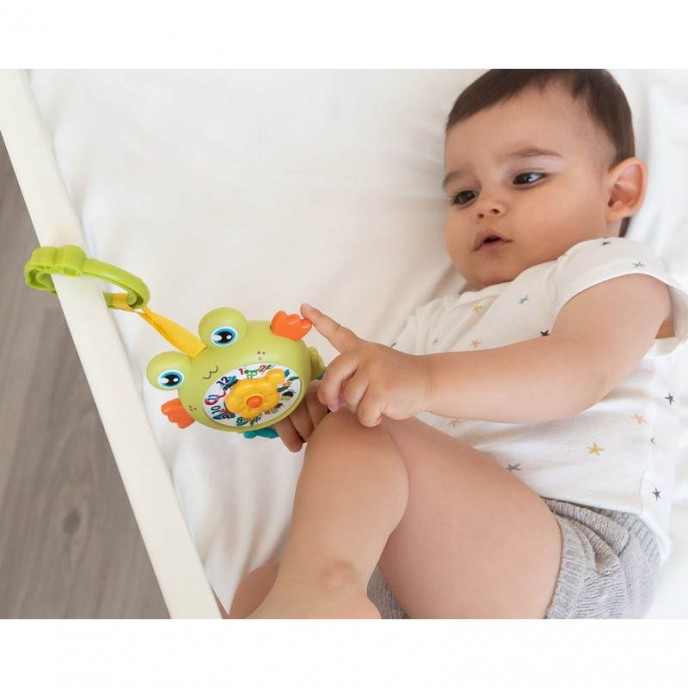 Kiokids Clip On Activity Toy Frog