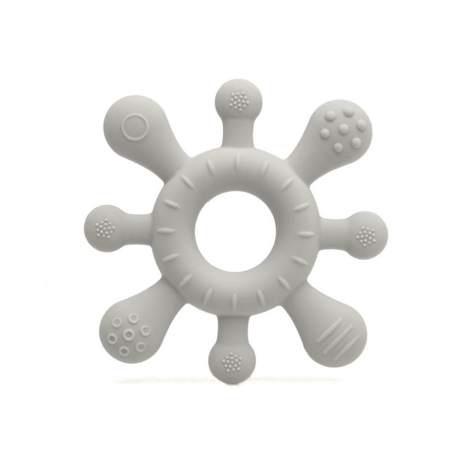 Kiokids Silicone Teether Grey