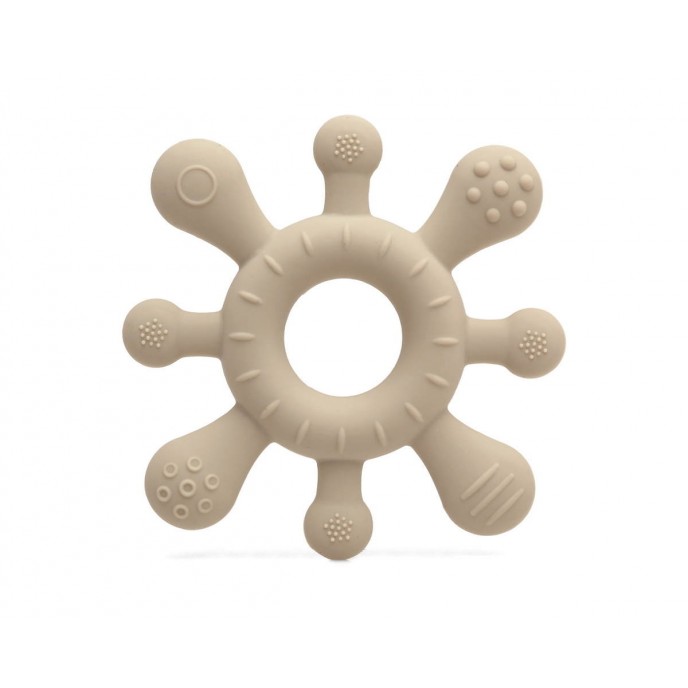 Kiokids Silicone Teether Beige