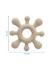 Kiokids Silicone Teether Beige