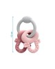 Kiokids Silicone Teether Keys Pink