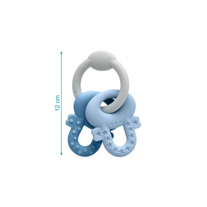 Kiokids Silicone Teether Keys Blue