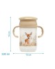 Kiokids Trainer Sippy 360 Cup 300ml Beige Deer